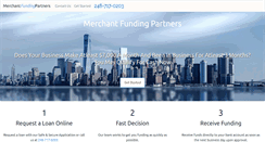 Desktop Screenshot of merchantfundingpartners.com
